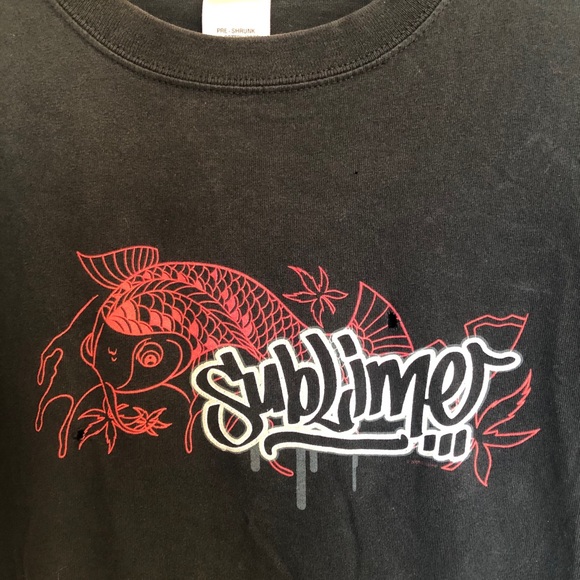 Vintage Sublime Concert Shirt Medium - Picture 3 of 5